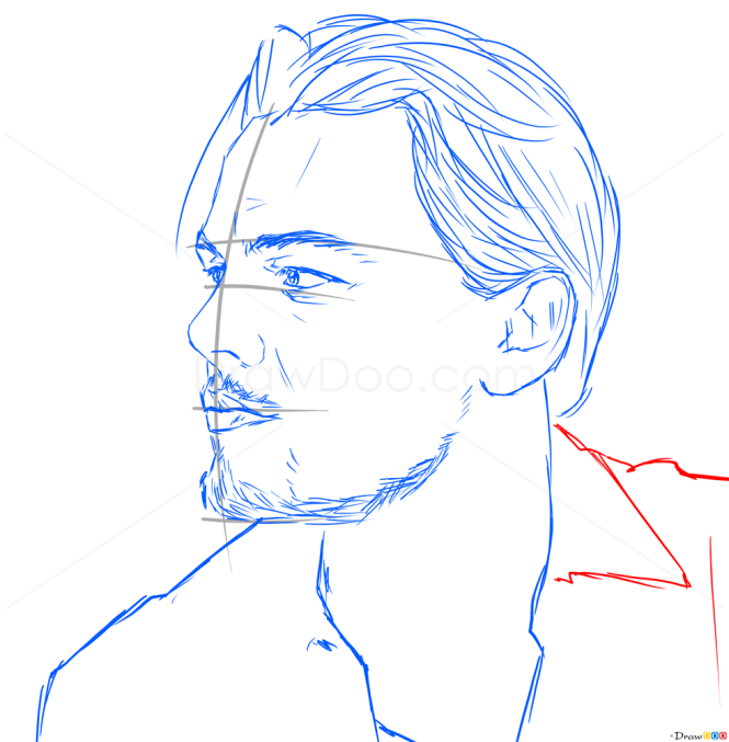 How to Draw Leonardo DiCaprio, Celebrities
