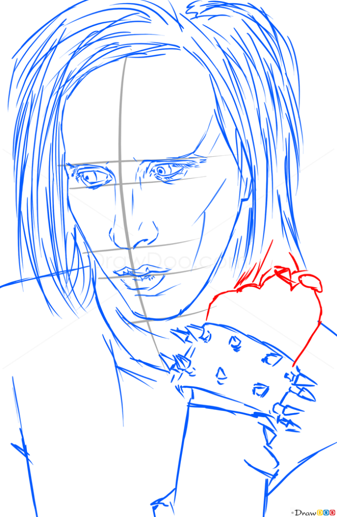 How to Draw Marilyn Manson, Celebrities