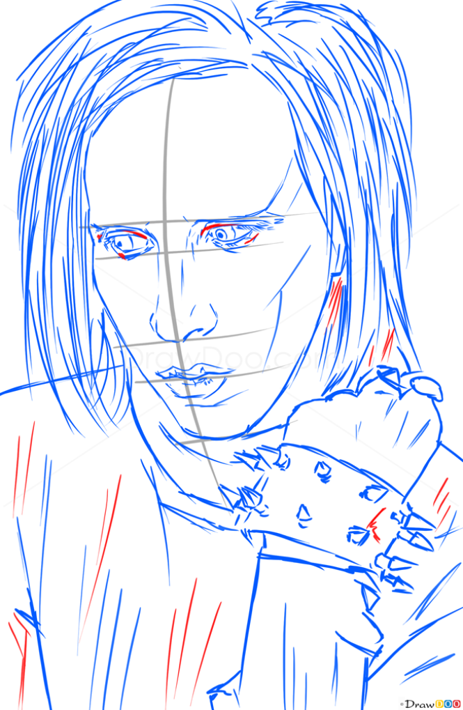 How to Draw Marilyn Manson, Celebrities