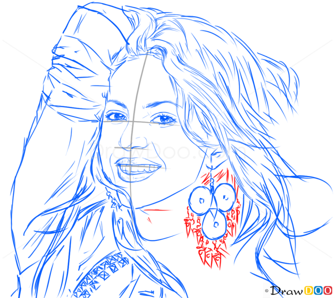How to Draw Shakira, Celebrities