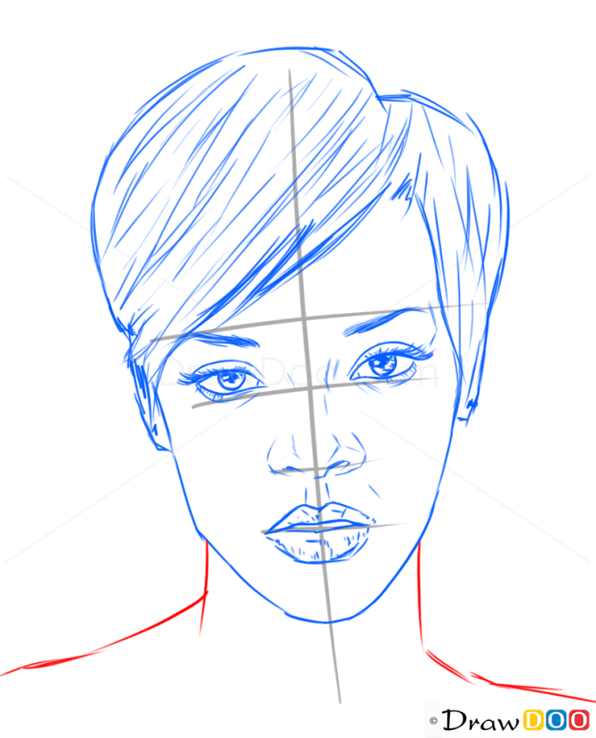 How to Draw Rihanna, Celebrities