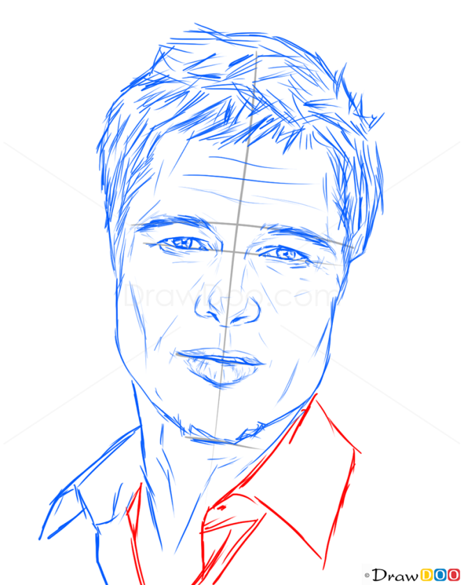 How to Draw Brad Pitt, Celebrities