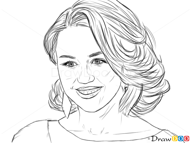 How to Draw Miley Cyrus, Celebrities