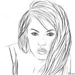 How to Draw Megan Fox, Celebrities