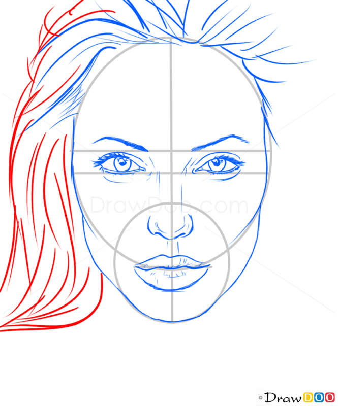 How to Draw Angelina Jolie, Celebrities