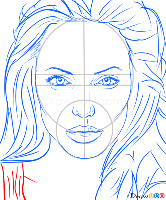 How to Draw Angelina Jolie, Celebrities
