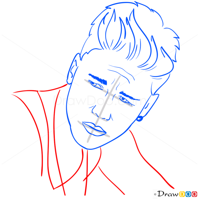 How to Draw Teen Vogue, 2013, Justin Bieber