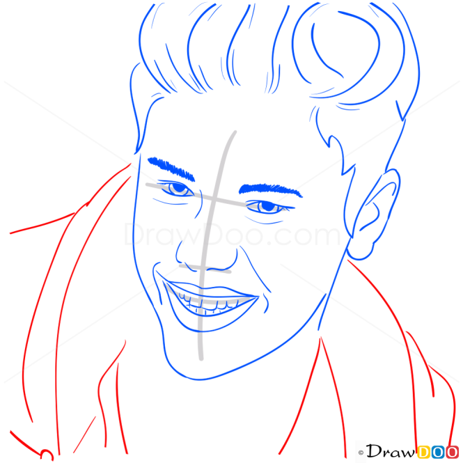 How to Draw Adidas Neo, 2013, Justin Bieber