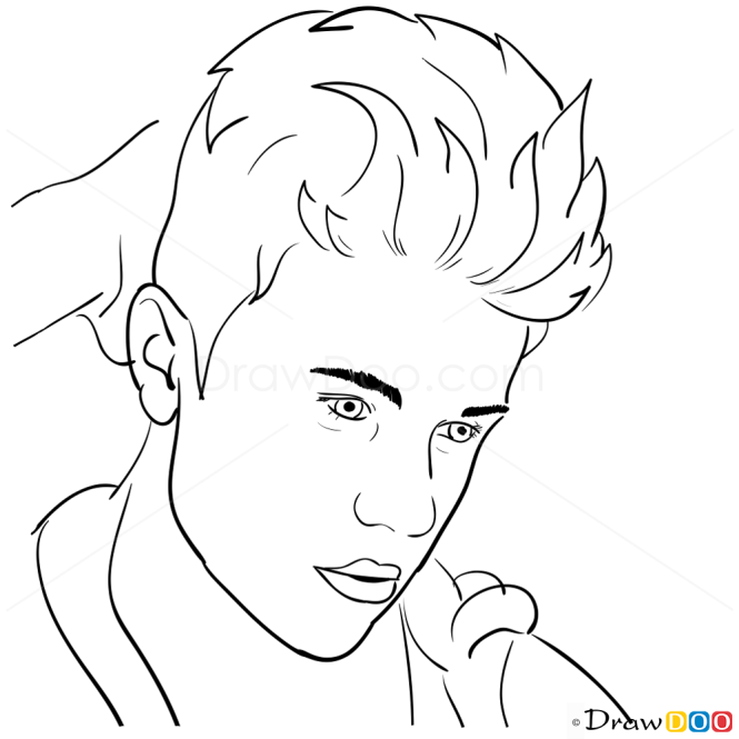 How to Draw Rolling Stone Magazine, 2012, Justin Bieber