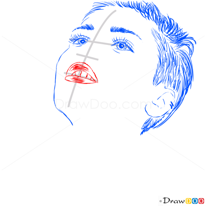 How to Draw Music Video, Wrecking Ball, How to Draw Miley Cyrus