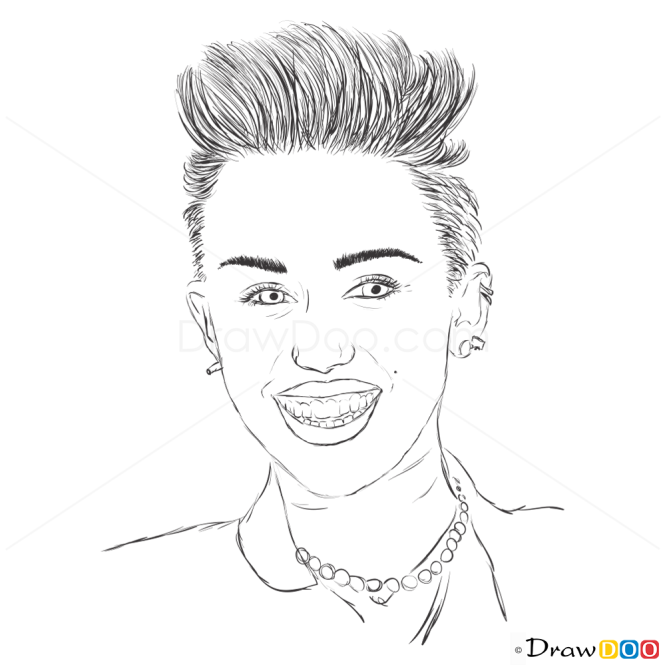 How to Draw Laughing, How to Draw Miley Cyrus