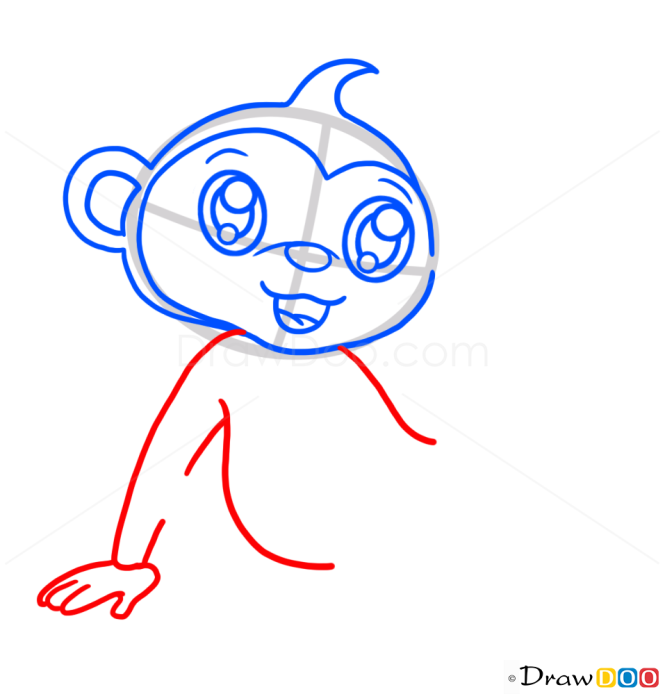 How to Draw Monkey, Chibi