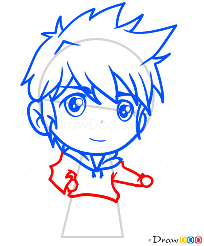 How to Draw Jack Frost, Chibi