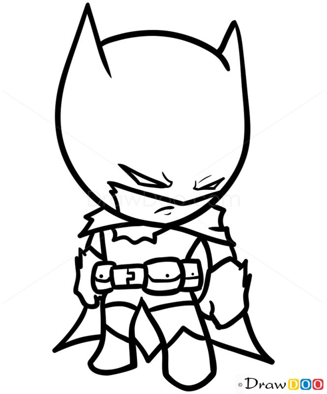 How to Draw Batman, Chibi