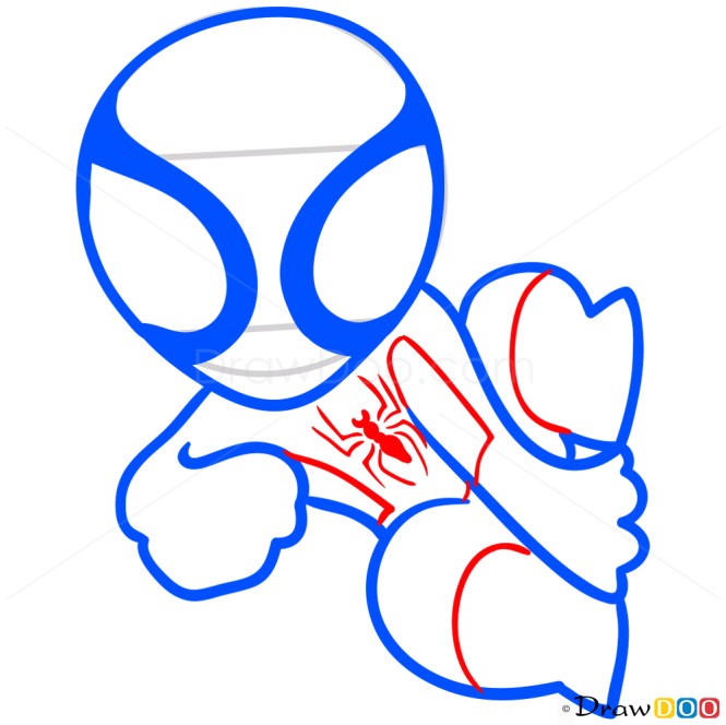 How to Draw Spider-Man, Chibi