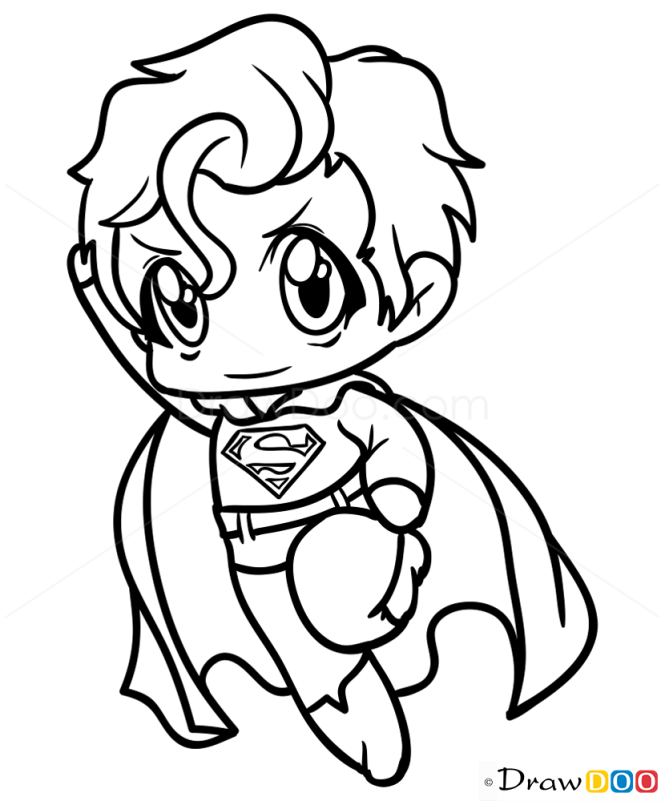 How to Draw Superman, Chibi
