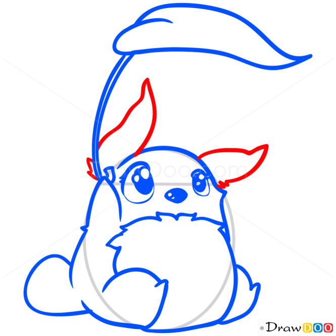 How to Draw Totoro, Chibi