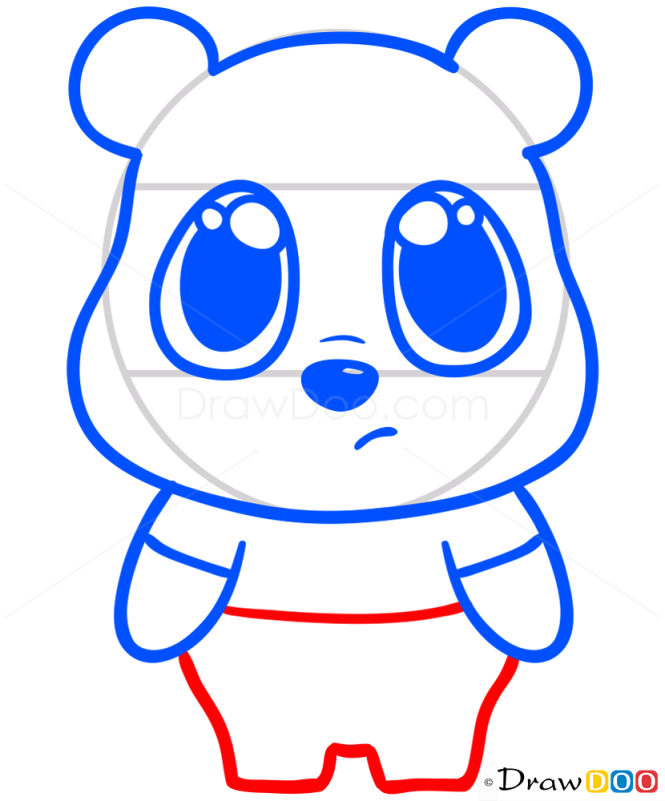 How to Draw Bear, Chibi