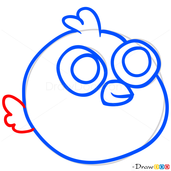 How to Draw Red Bird, Chibi