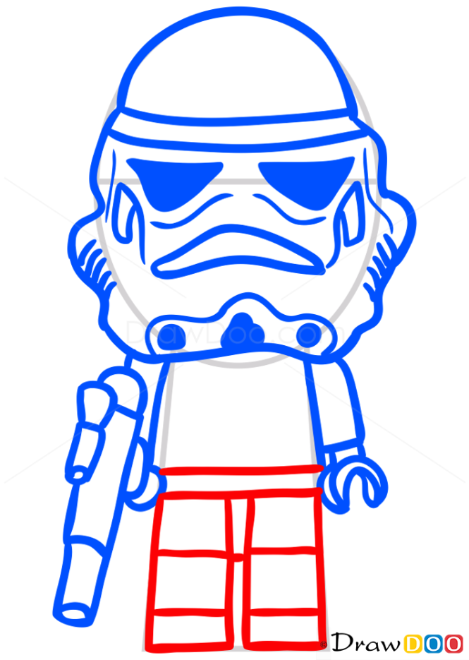 How to Draw Star Trooper, Chibi
