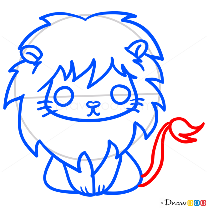 How to Draw Lion, Chibi