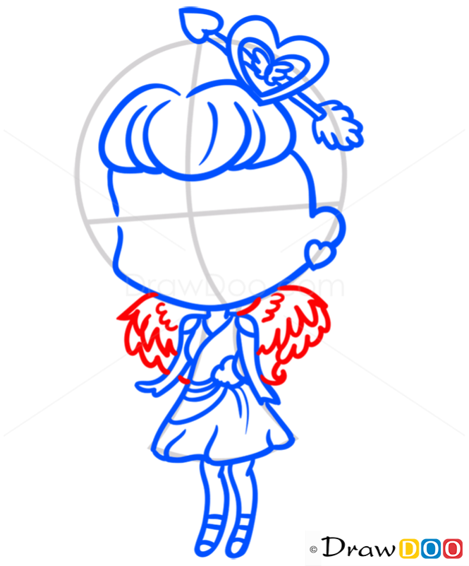 How to Draw C.A.Cupid, Chibi