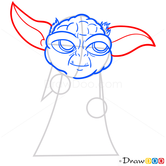 How to Draw Yoda, Chibi Star Wars