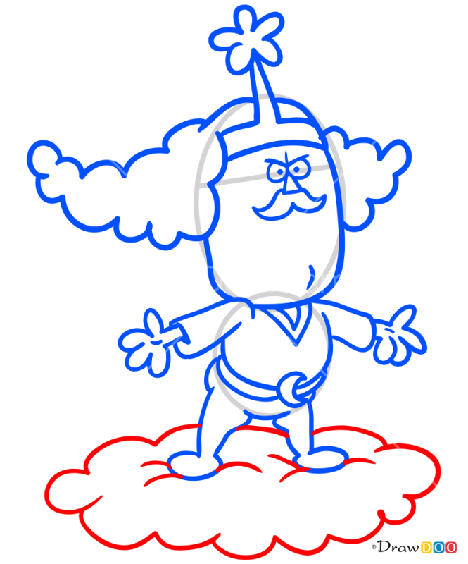 How to Draw King of The Sky, Chowder