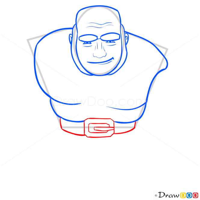 How to Draw Giant, Clash of Clans