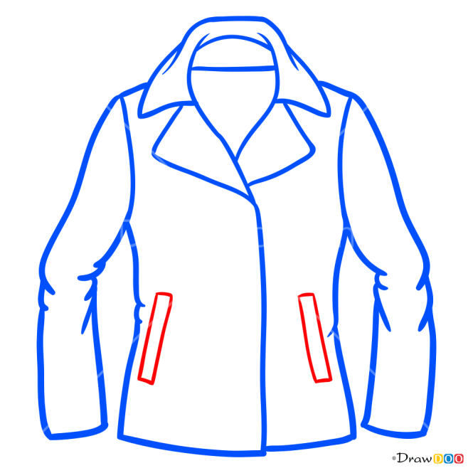 How to Draw Coat, Clothes