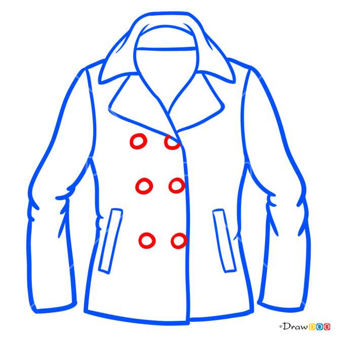 How to Draw Coat, Clothes