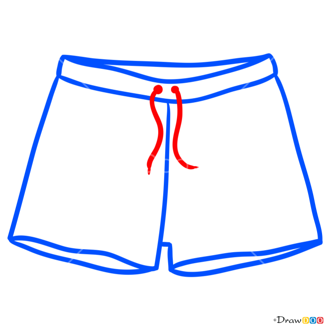 How to Draw Shorts, Clothes