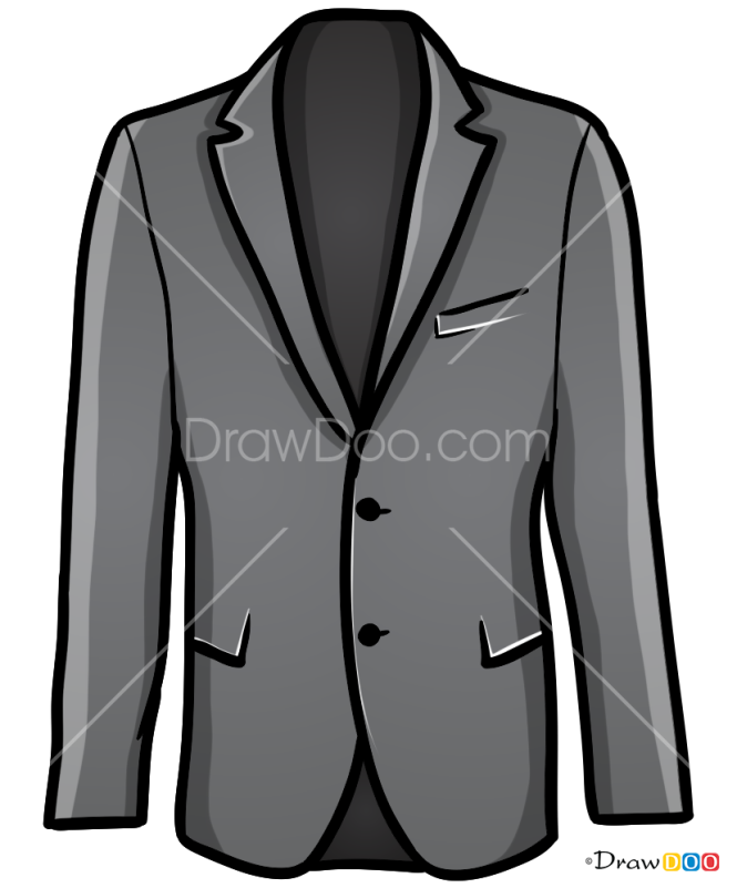 How to Draw Jacket, Clothes