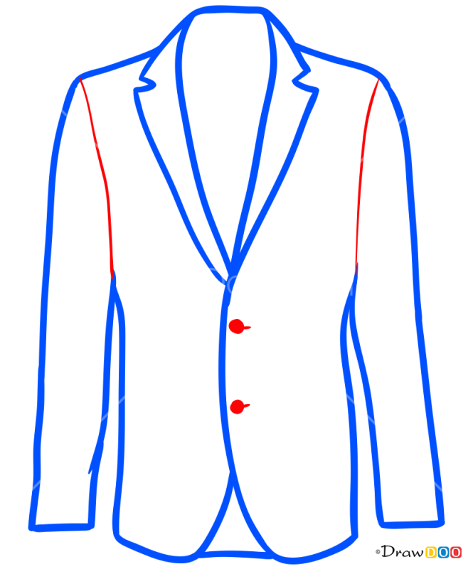 How to Draw Jacket, Clothes
