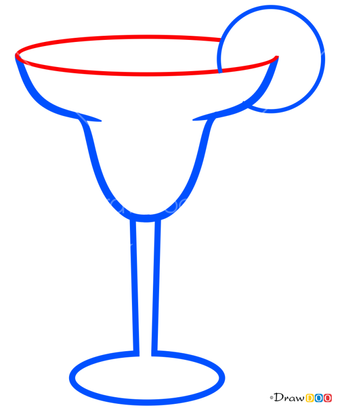 How to Draw Margarita, Coctails
