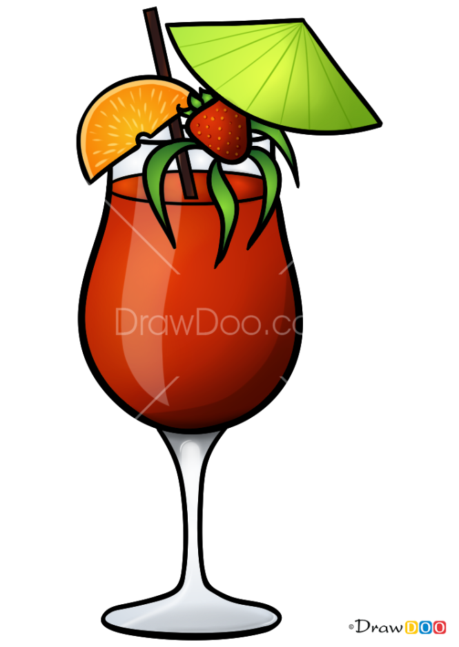How to Draw Hurricane, Coctails