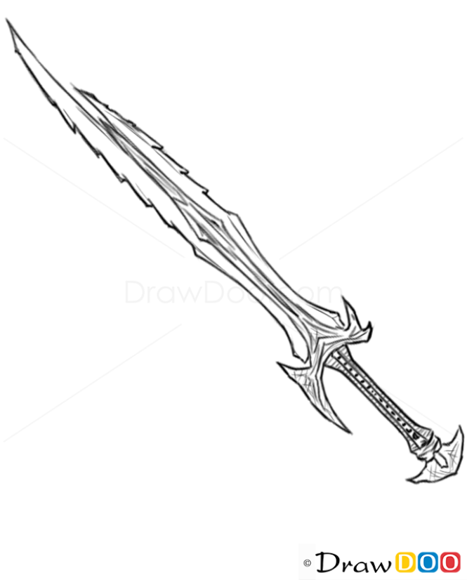 How to Draw Combat Dagger, Cold Arms