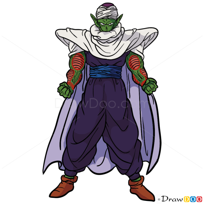 How to Draw Piccolo, Dragon Ball Z