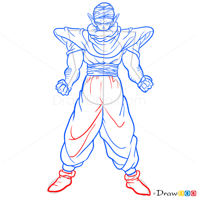 How to Draw Piccolo, Dragon Ball Z