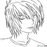 How to Draw Easy, L Lawliet, Death Note