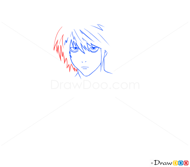 How to Draw L Lawliet, Death Note