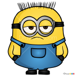How to Draw Minion Jerry, Despicable Me