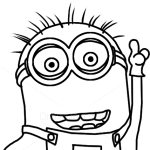 How to Draw Dave Minion, Despicable Me