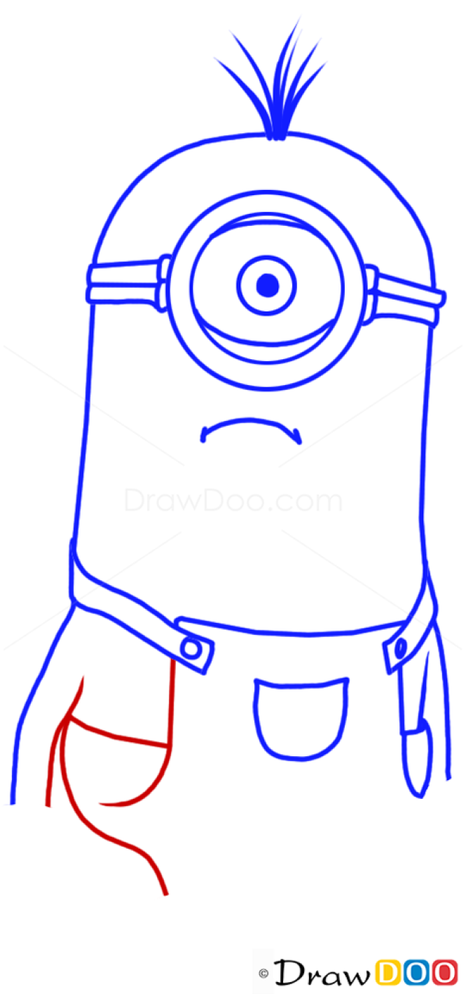 How to Draw Stewart Minion, Despicable Me