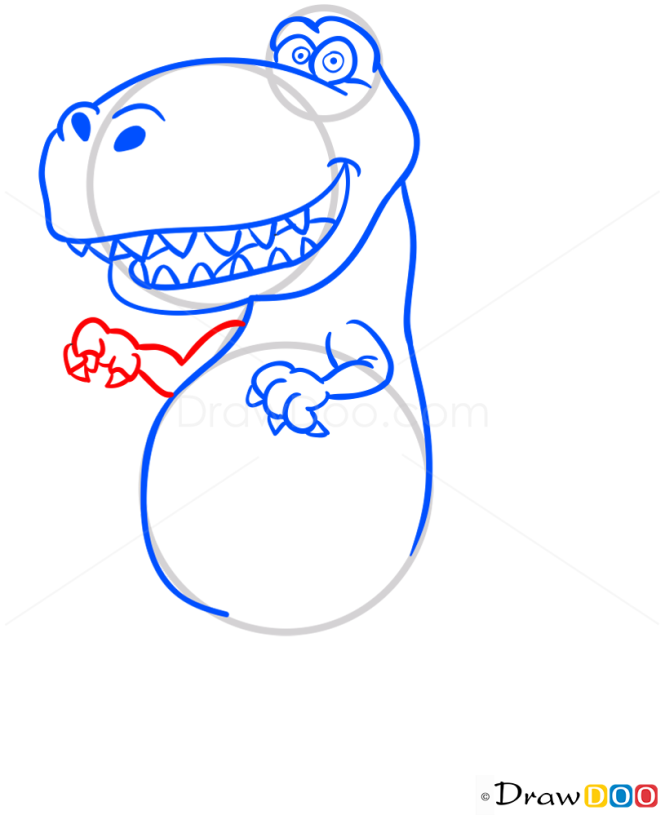 How to Draw Allosaurus, Dinosaurus