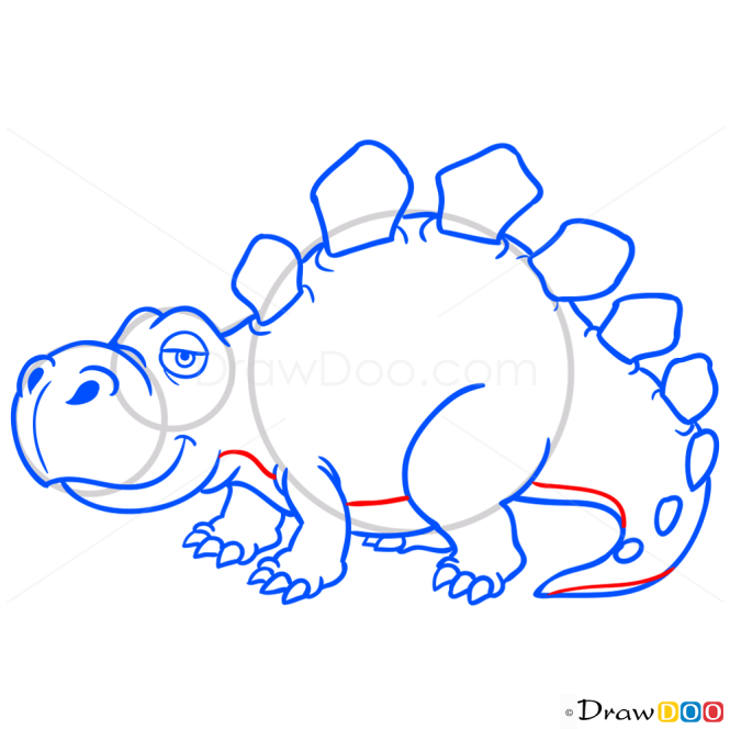 How to Draw Stegosaurus, Dinosaurus