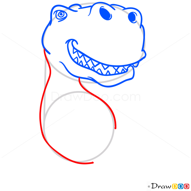 How to Draw Karharodontosaur, Dinosaurus