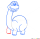 How to Draw Brachiosaurus, Dinosaurus