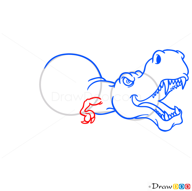 How to Draw Tarbosaurus, Dinosaurus