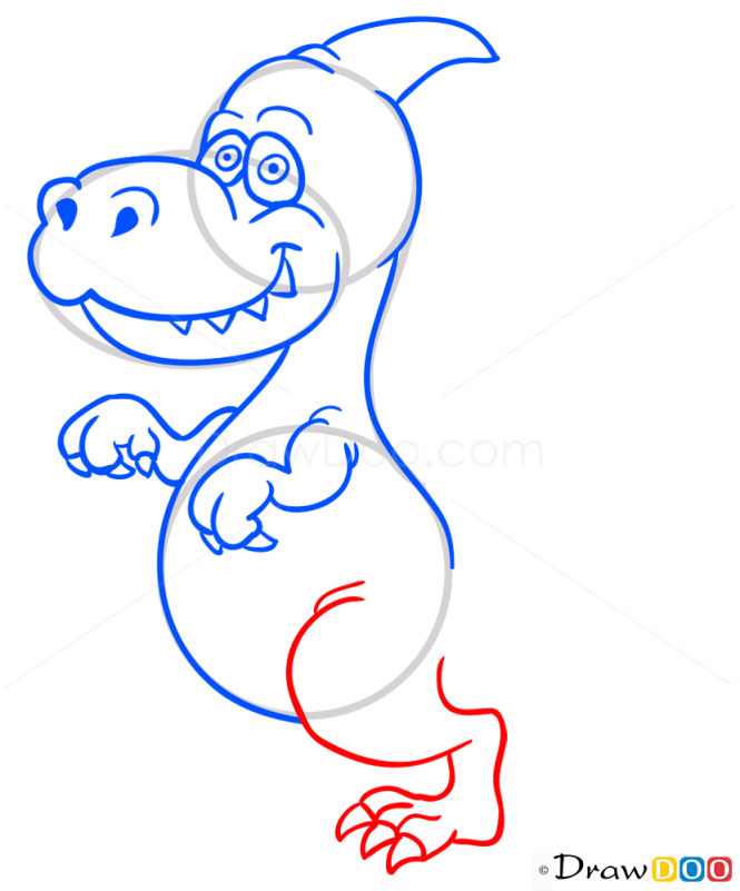 How to Draw Parazaurolof, Dinosaurus